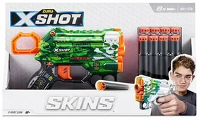 Пистолет за Дартс X-Shot Skins Menace 15 x 9 x 3 cm