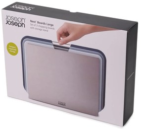 Комплект от 3 дъски за рязане и поставка, 35,5 x 26 cm Nest - Joseph Joseph