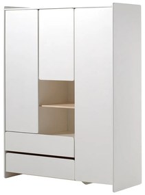 Бял детски гардероб , 137,8 x 190 cm Kiddy - Vipack