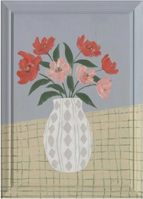 Ръчно рисувана картина с включена рамка/върху платно 50x70 cm Village – Bizzotto