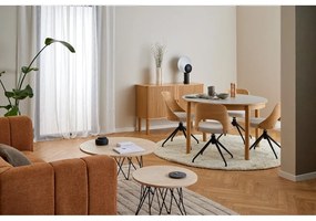 Бежов/естествен трапезен стол Lucy – Actona