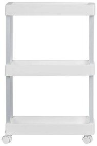 Бял пластмасов подвижен рафт 45x80 cm Mino - Wenko