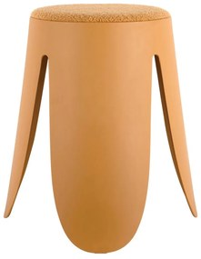 Пластмасова табуретка в цвят охра и жълто Savor - Leitmotiv