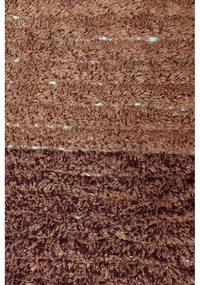 Памучен килим в тухлен цвят 80x140 cm Twin Toffee – Lorena Canals