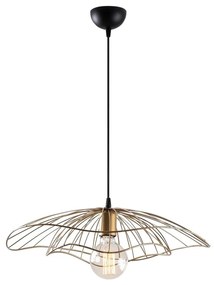 Висящо осветително тяло в златисто ø 50 cm Tel – Opviq lights