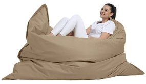 Бежов градински пуф за сядане Giant – Floriane Garden