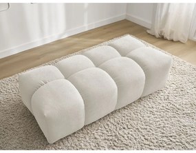 Бяла табуретка от прежда с примки от букле Everest – Bobochic Paris