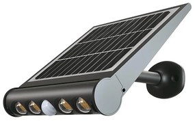 LED соларен стенен фенер с сензор LED/8W/3,7V IP65 3000K 4000 mAh