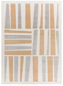 Килим в светлосив и кремав цвят 133x190 cm Flora – Universal