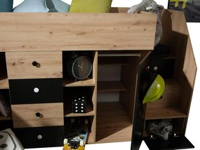 Многофункционално легло Smart III-Right-Mauro
