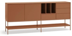 Скрин в тухлен цвят 220x98x45 cm Platt – Teulat