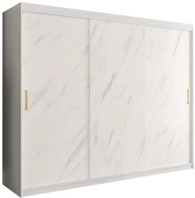 Гардероб Marmur Plus-White marble