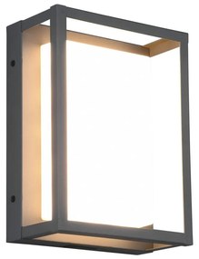 LED външна стенна лампа (височина 24 см) Witham - Trio