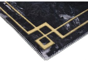 Тъмно сив измиваем килим 200x80 cm - Vitaus