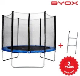 Byox - Детски трамплин с предпазна мрежа, диаметър: 304 cm 10FT