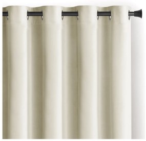 Кремаво затъмняващо перде 140x270 cm Eyelets – Restilo
