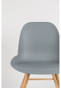 Светлосиви трапезни столове в комплект от 2 броя Albert - Zuiver