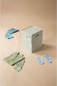 Кутия за пране Brabantia Stackable 1000829, 35 л, Преден отвор, Широк капак, Сгъваема, Зелен