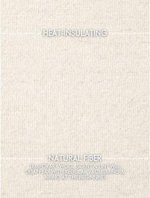 Кремав ръчно изработен вълнен килим 200x290 cm Puristic Knots – Elle Decoration