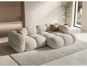 Бежов ъглов диван (десен ъгъл) Loretto – Cosmopolitan Design