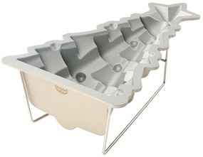 Бежова алуминиева форма за печене , 16 x 26 cm White Christmas Baking - Dr. Oetker