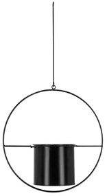 Черен висящ държач за саксия Planter - Esschert Design