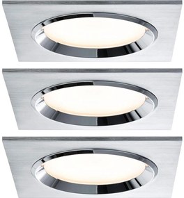 Paulmann 92696 - К-кт 3xLED/8W Димируема лампа за вграждане DICE 230V