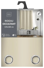 Бежово затъмняващо перде 135x180 cm Occult – douceur d'intérieur