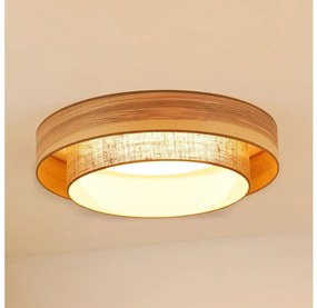 Brilagi - LED Плафониера MONTANA BOHO LED/26W/230V Ø 60 см кафяв