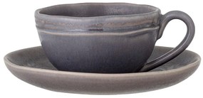 Сиви глинени чаши за капучино в комплект от 2 бр. 180 ml Raben – Bloomingville