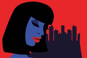 Тапет – Прекрасна чужденка в града