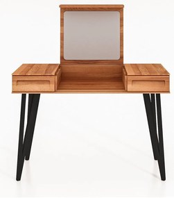 Тоалетка от букова дървесина 120x53 cm Golo - The Beds