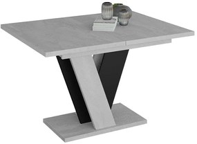 Маса Xao разтегателен -Сив-Черен