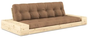 Кафяв разтегателен диван 244 cm Base – Karup Design