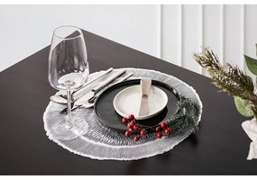 Сребърна подложка за хранене , ⌀ 38 cm - Tiseco Home Studio