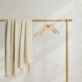 Бежово одеяло от микрофибър , 150 x 200 cm Henry - DecoKing