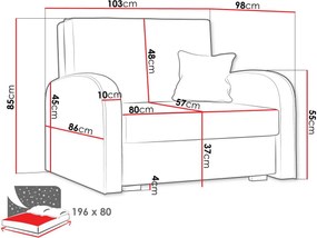 Фотьойл - легло Viva Soft I-Mpez