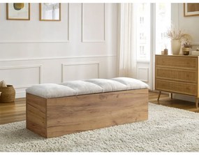 Светлосива и естествена пейка Kumo – Bobochic Paris