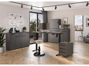 Работна маса с електрическо регулиране на височината 80x120 cm Boras – Germania