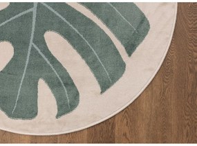 Зелено-бежов детски килим ø120 cm Deliciosa Malachite – FD