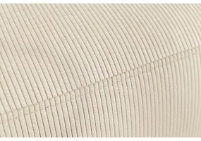 Кремав кадифен ъглов диван Enjoy – Bobochic Paris