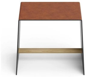 Метален стол в цвят кафяв коняк Bull – LIND DNA
