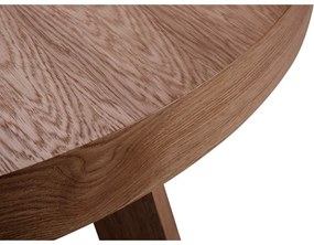 Разгъваема маса от дъбова дървесина, ø 130 cm Bodil - Windsor &amp; Co Sofas