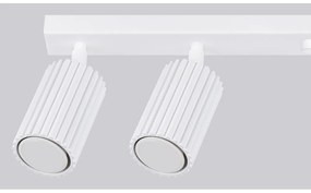 Бял прожектор 6,5x117 cm Gleam – Sollux