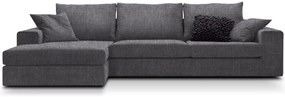 Ъгъл диван Mission-Customizable-250φ 165β cm.-Gray