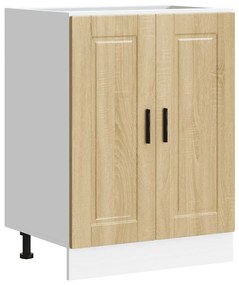 853920 vidaXL Кухненски шкаф Porto, дъб сонома, инженерно дърво