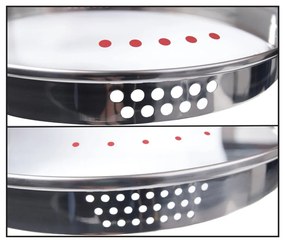 Pfluon Granit съд с незалепващо покритие и стъклен капак Pasta , 5,5 л Grande - Orion