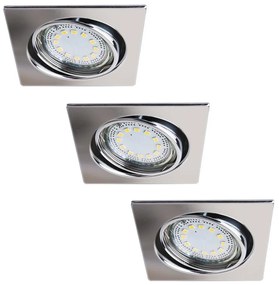 Rabalux 1056 - К-кт 3xLED Лампа за вграждане LITE 3xGU10-LED/3W/230V