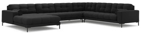 Тъмносив ъглов диван (десен ъгъл) Bali – Cosmopolitan Design