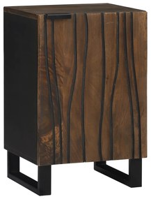 Sonata H шкаф за баня 38x33.5x58 см Масивно дърво Мангo